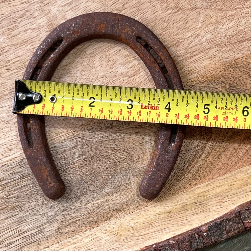 Vtg Rustic Horse Shoe Decor - Picture 6 of 8